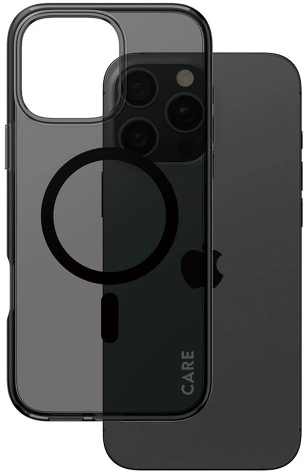 Panzer Glass CARE by PanzerGlass Smokey Urban Combat dėklas su MagSafe, skirtas iPhone 16 Pro Max – Smokey