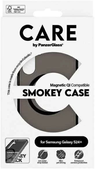 Panzer Glass CARE by PanzerGlass Flagship QI Case Samsung Galaxy S24 Plus dėklas telefonui pilkos spalvos 1157