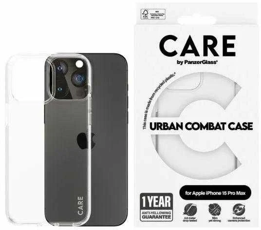Panzer Glass CARE by PanzerGlass Urban Combat Apple iPhone 15 Pro Max - dėklas telefonui skaidrus