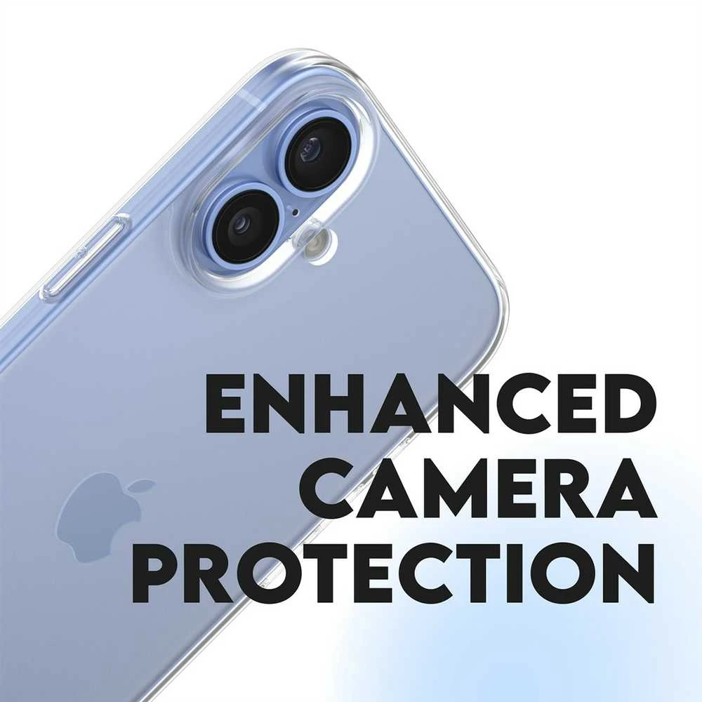 Panzer Glass CARE Fashion dėklas X-Ray Soft Basic iPhone 16 Plus, skaidrus