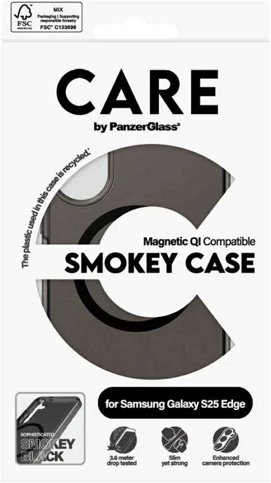 Panzer Glass Dėklas CARE by PanzerGlass Flagship Urban Combat Juodas QI skirta Samsung Galaxy S25 Edge