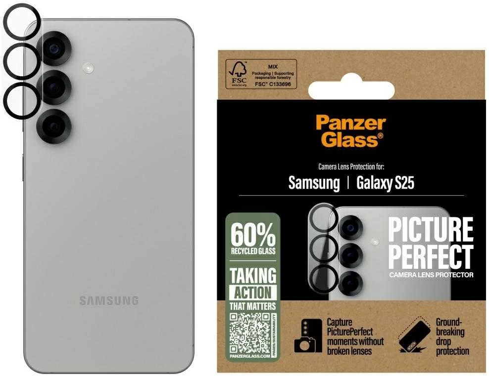 Panzer Glass Ekrano apsauga kamerai PanzerGlass PicturePerfect objektyvo apsauga Samsung Galaxy S25