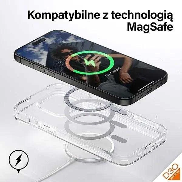 Panzer Glass PanzerGlass™ HardCase MagSafe Suderinamas su D3O iPhone 15 Pro Max