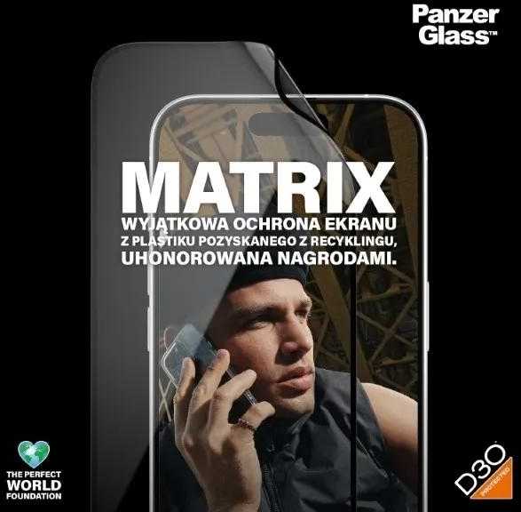 Panzer Glass PanzerGlass™ MATRIX ekrano apsauga su D3O iPhone 15 Pro | Itin platus pritaikymas w. AlignerKit
