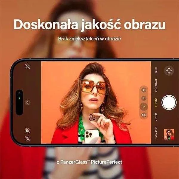 Panzer Glass PanzerGlass | PicturePerfect | Objektyvo apsauga | Apple | iPhone 15 Pro / 15 Pro Max | Stiklas | Juodas