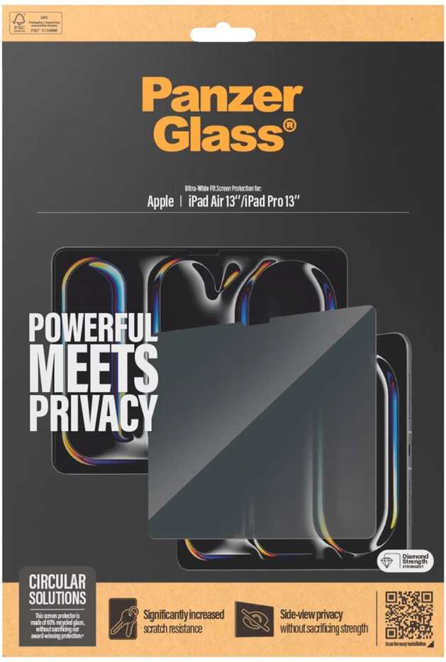 Panzer Glass PANZERGLASS IPAD AIR 13IN/IPAD - PRO 13IN UWF PRV
