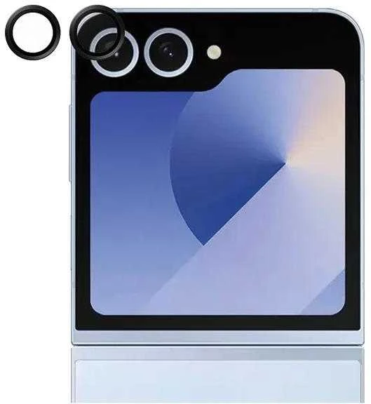 Panzer Glass SAFE by PanzerGlass fotoaparato dangtelis Samsung Galaxy Z Flip6 - su juodu rėmeliu