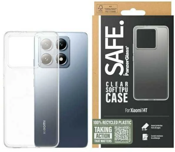 Panzer Glass SAFE by PanzerGlass Xiaomi 14T Hardcase skaidrus SARTPUCG58564