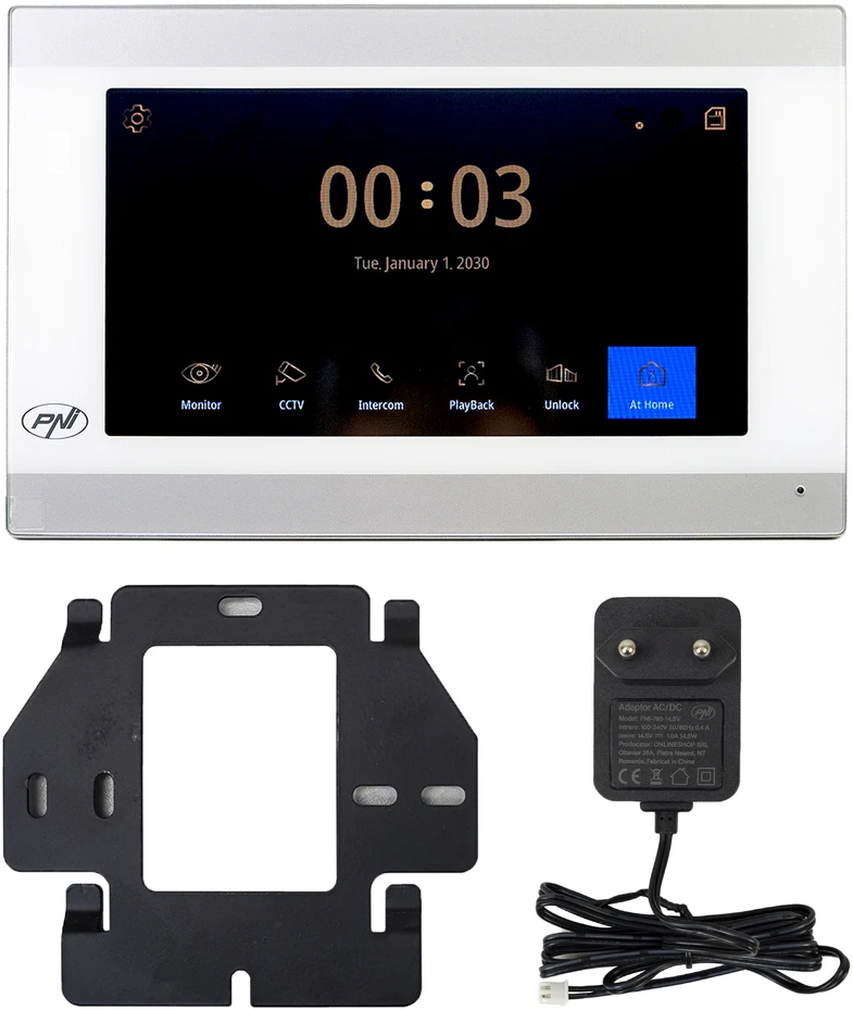 Papildomas PNI MS750 monitorius, skirtas PNI SafeHome PT750 išmaniajai vaizdo telefonspynei
