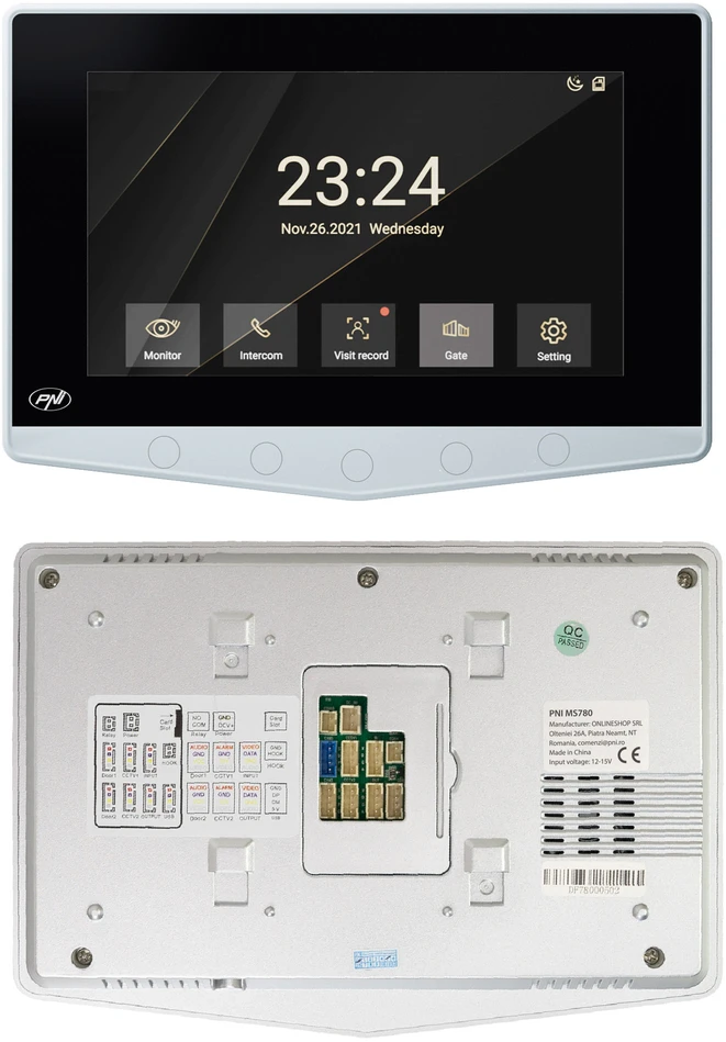 Papildomas PNI MS780 monitorius PNI DF780 vaizdo telefonspynei