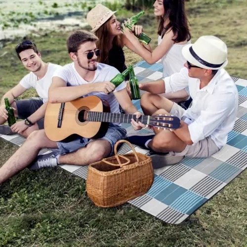 Trizand Paplūdimo ir iškylų pledas su izoliacija 200x200