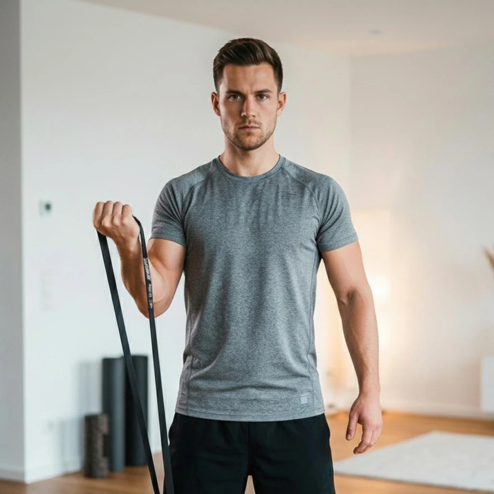 Pasipriešinimo guma EB FIT 12 - 25 kg, juoda
