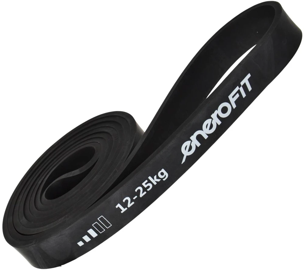 Pasipriešinimo guma EB FIT 12 - 25 kg, juoda