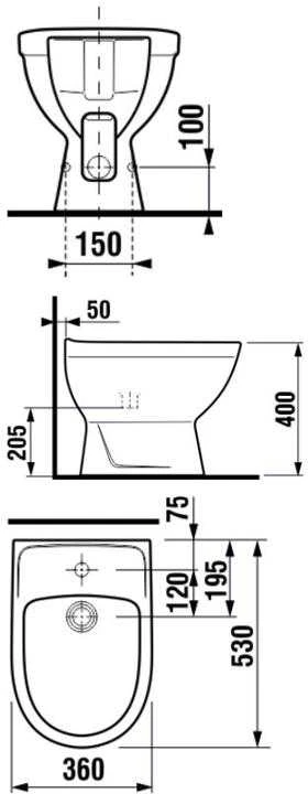 Jika Laufen LYRA PLUS bide pastatoma