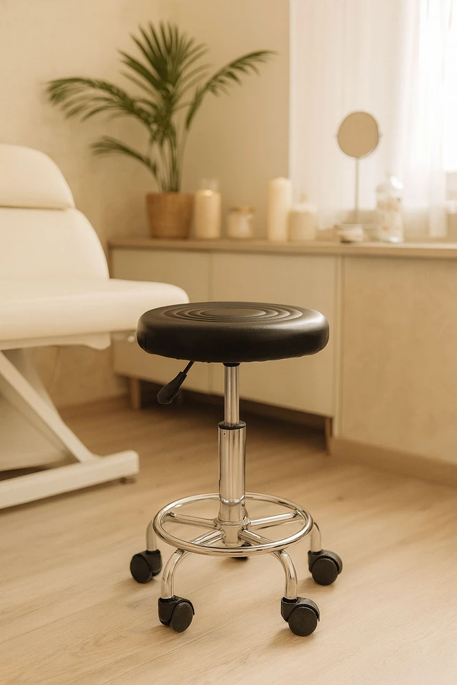 Kėdė su pasukamu mechanizmu ModernHome BC007-2-BC, 38.5x38.5 cm