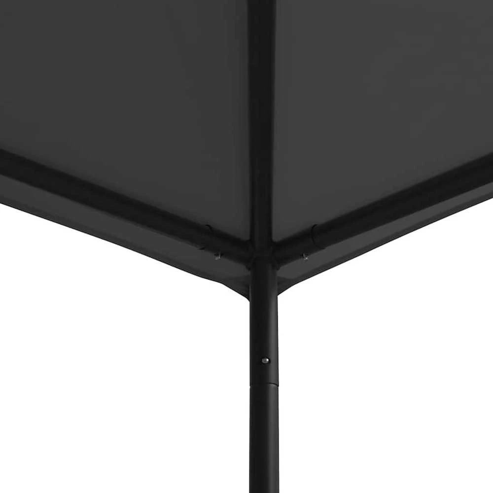 Pavėsinė, antracito spalvos, 4x4x3m, 180 g/m²