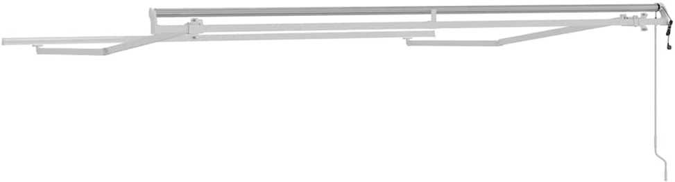 Markizės rėmas Balta 350 x 250 cm Aliuminis