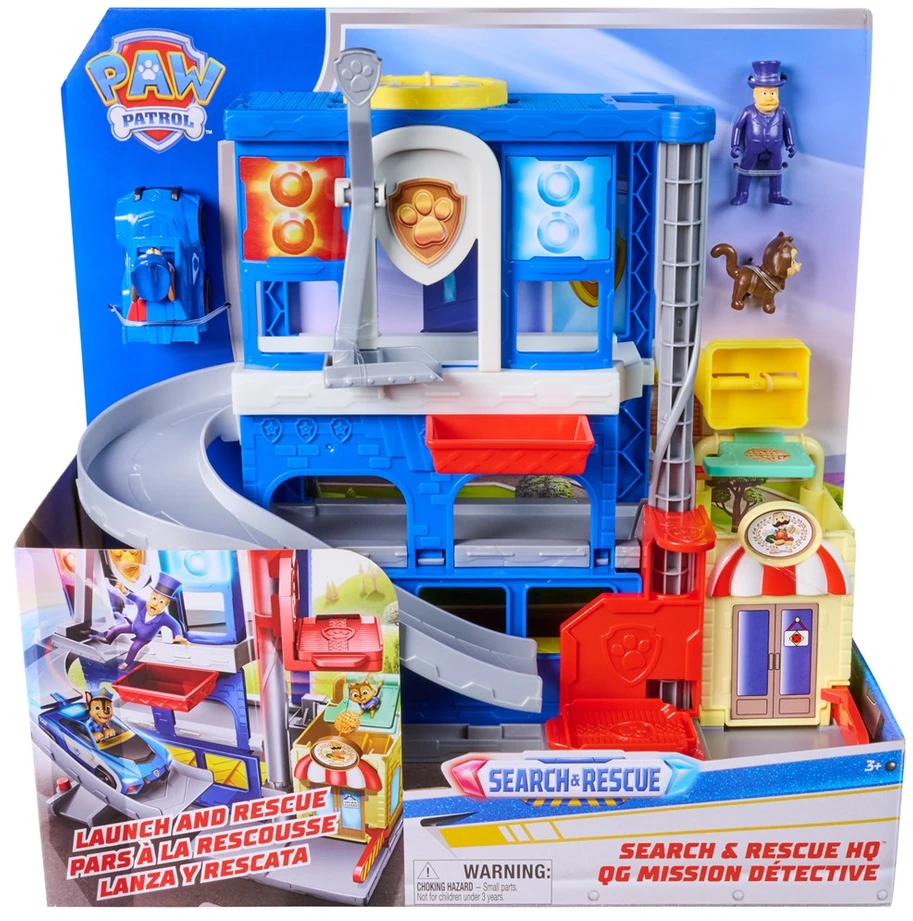 Spin Master PAW PATROL žaidimų rinkinys Search & Rescue Pup Squad HQ, 6074775