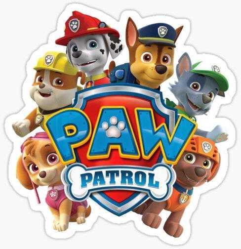 Paw_Patrol Patalynės užvalkalų kompl. Paw Patrol įv. spalvų, 140x200 cm
