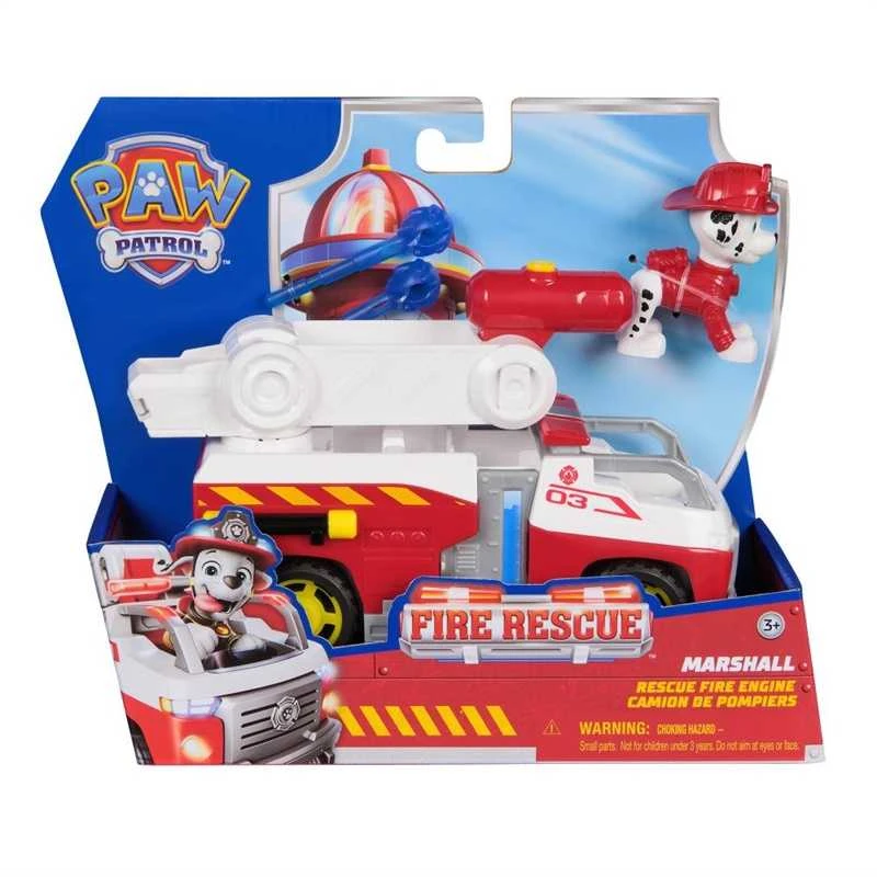 Spin Master PAW PATROL transporto priemonė Fire Rescue Marshall, 6072660