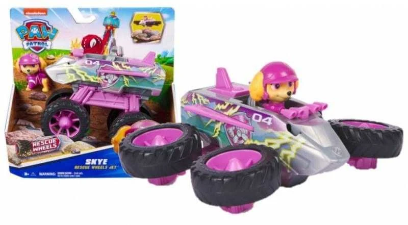 Žaislinė mašinėlė Spin Master Paw Patrol Rescue Wheels Themed Vehicles - Skye