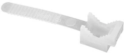 Pawbol Kabelio laikikliai su dirželiu UP22 1 - 22 mm, 25 vnt. balti