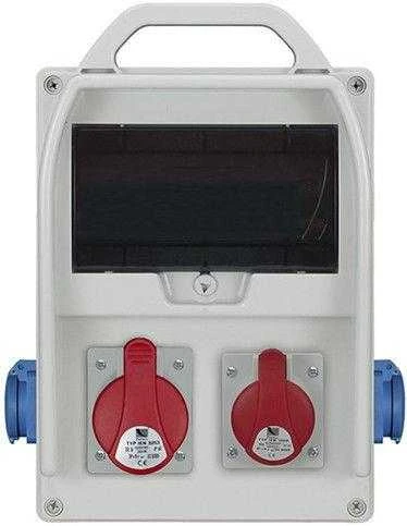 Pawbol Modulinis skydas R-BOX B.18.300-7-S, 9 mod., 16/32A IP44