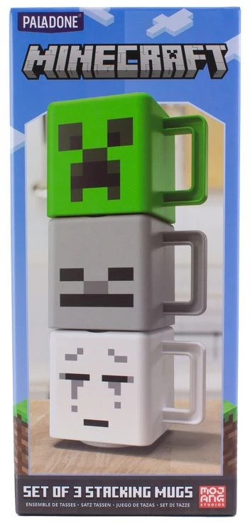 Paladone Minecraft Stacking puodelių rinkinys