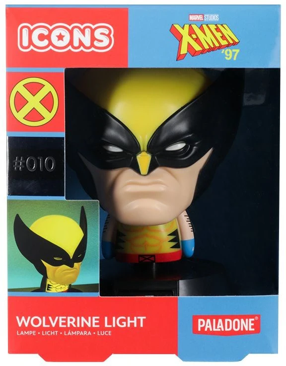 Paladone Dekoratyvinė Lempa - PP Wolverine Icon 11 cm Superherojų Lempa