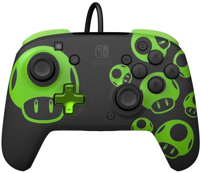 PDP Rematch 1Up Glow In The Dark laidinis valdiklis skirtas Nintendo Switch