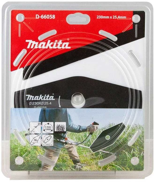 Makita 2-ašmenų krūmapjovės peilis, 230x25,4MM D-66058