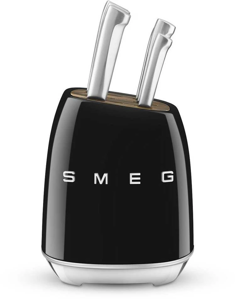 Peilių rinkinys su stovu SMEG KBSF02BL, 7 dalys