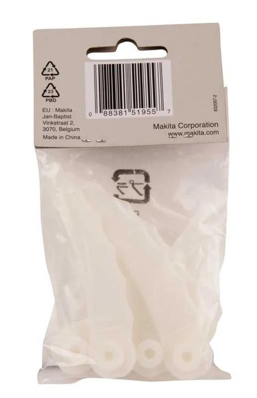 Makita Plastikiniai ašmenys 5 vnt (UR100D) 198851-4 tinka modeliui 198848-3
