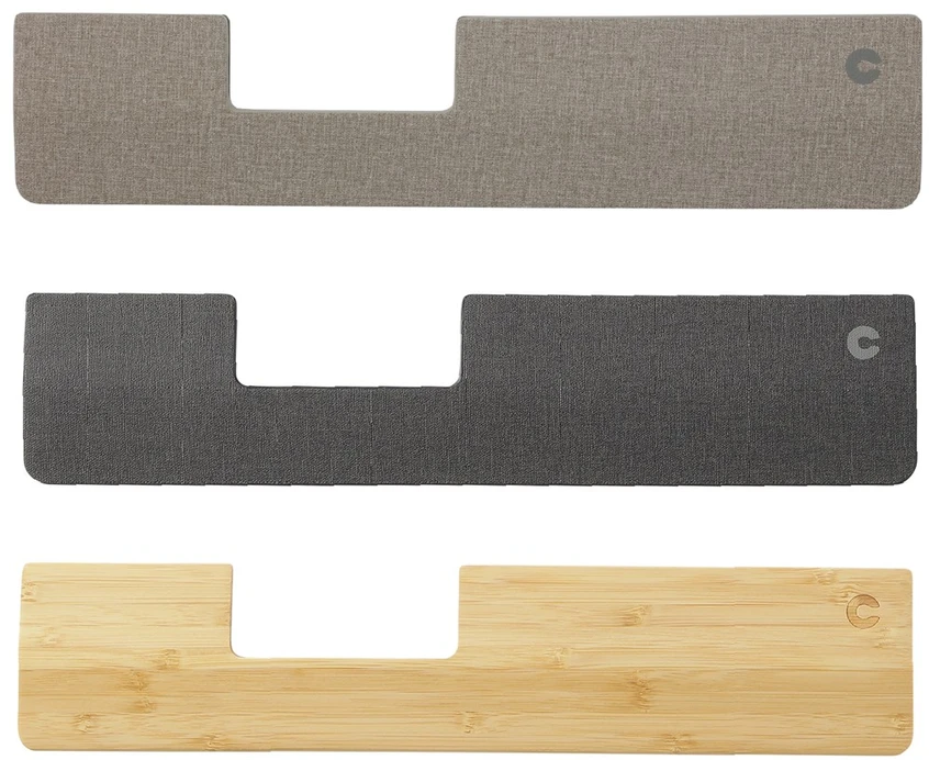 Pelė Carruzzo Contour Design Regular formos bambukinis spyruoklinis padas
