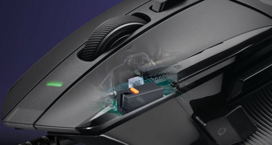 Žaidimų pelė su laidu Logitech G502 X, Juodos spalvos