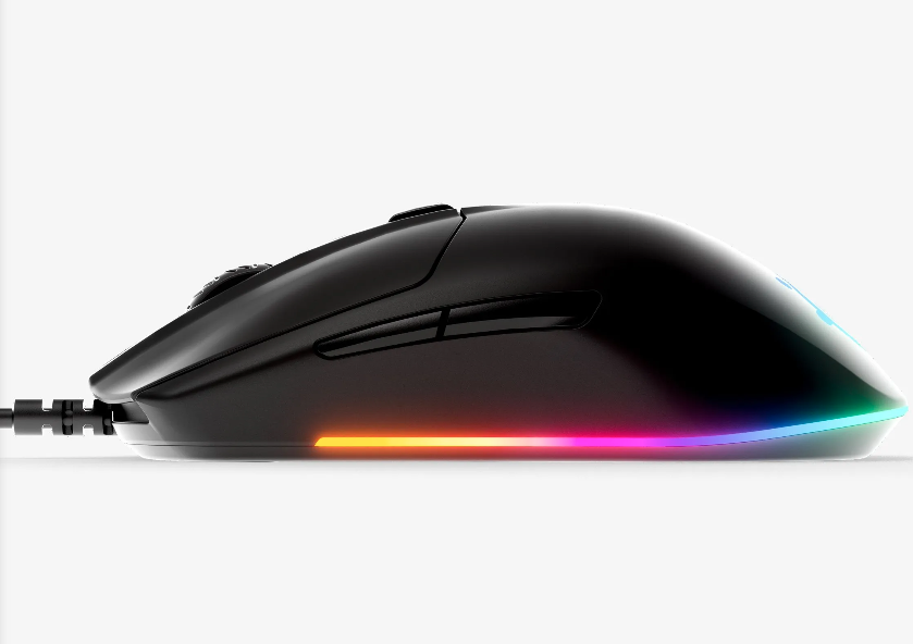 Žaidimų pelė SteelSeries su laidu Rival 3, Juodos spalvos