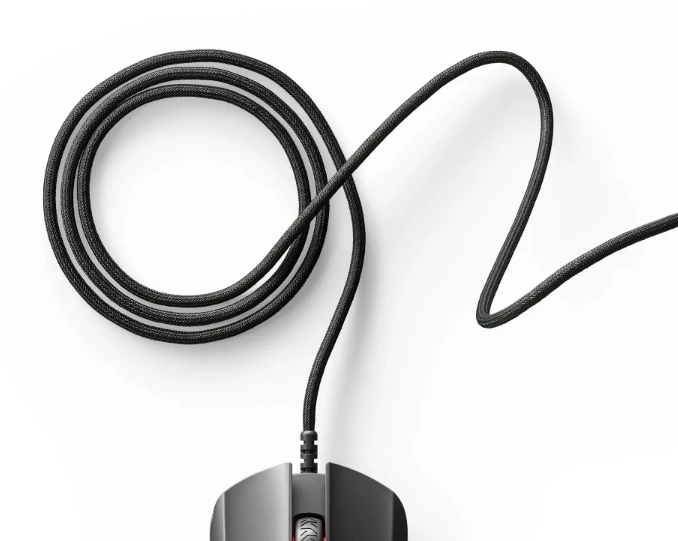 Žaidimų pelė su laidu SteelSeries Rival 5, Juodos spalvos