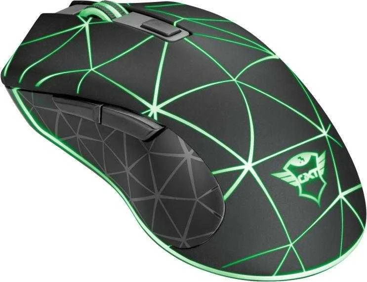 Pelė žaidimams Trust GXT 133 Locx, juoda