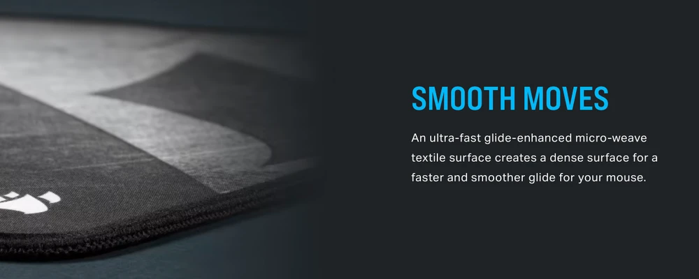 Pelės kilimėlis žaidimams Corsair MM300 PRO Premium Spill-Proof Cloth Gaming Mouse Pad — Medium, 360m x 300m x 3mm