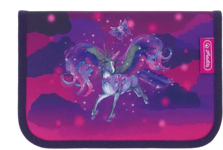 Penalas HERLITZ MAGIC UNICORN,50046379, rožinis / violetinis