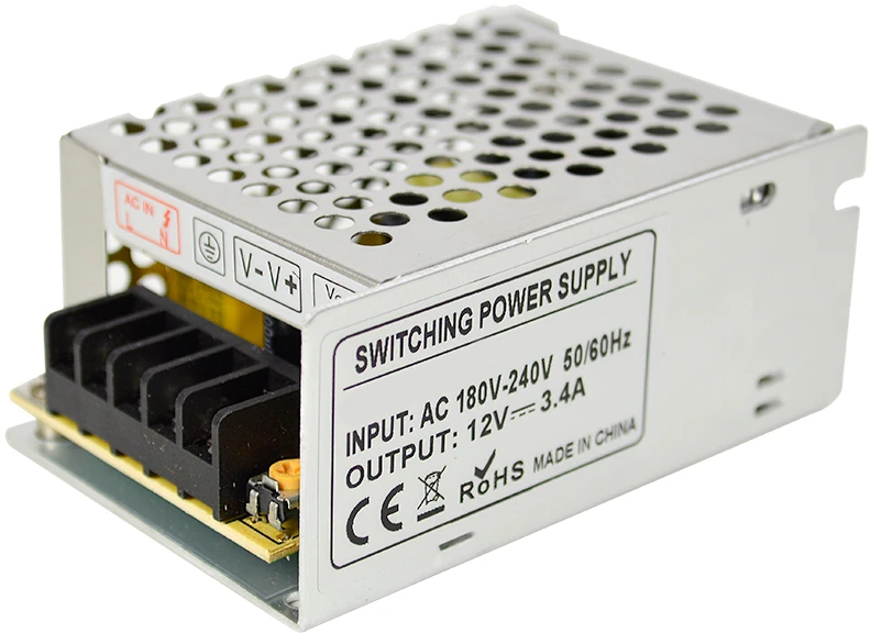 Perjungiamas įtampos šaltinis PNI ST3.4A 12V 3.4A, stabilizuotas stebėjimo sistemoms