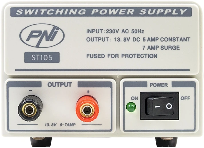 Perjungiamasis įtampos šaltinis PNI ST105, įėjimas 230V AC, išėjimas 12V DC, 5A