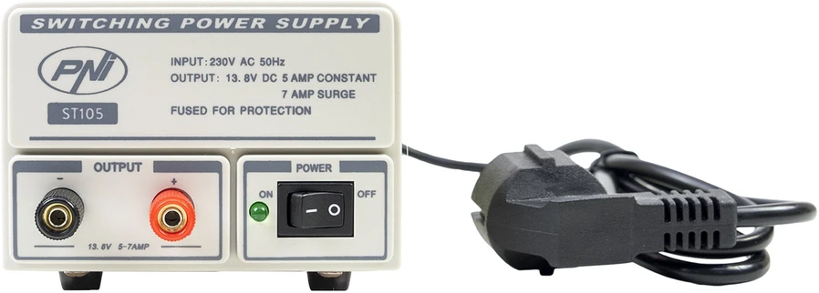 Perjungiamasis įtampos šaltinis PNI ST105, įėjimas 230V AC, išėjimas 12V DC, 5A