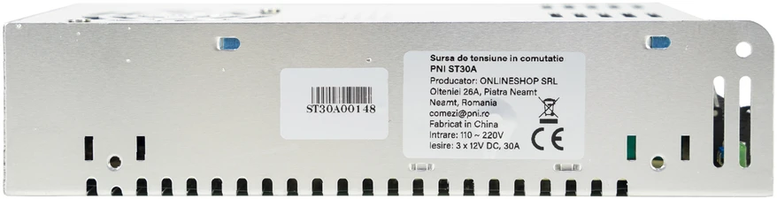 Perjungiamasis įtampos šaltinis PNI ST30A 12V 30A 360W