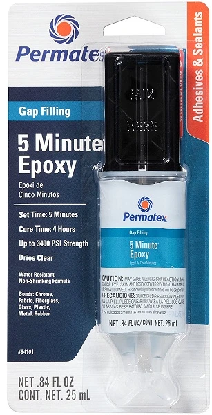 Permatex Epoksidiniai klijai "5 minute Epoxy"