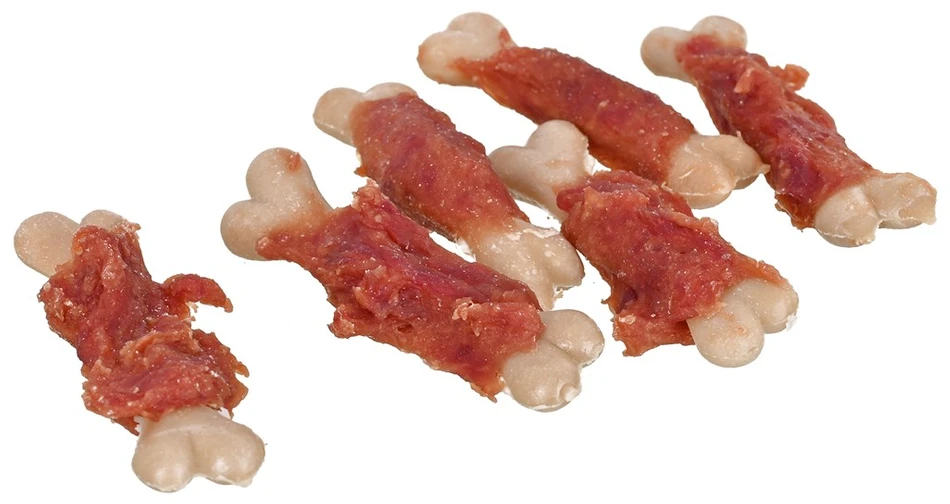 PETITTO Kalcio ir ančių mėsos kubeliai - skanėstas šuniui - 500g
