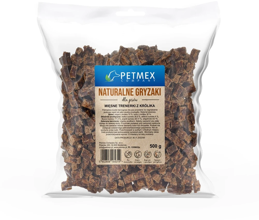 PETMEX jautiena meat treats – skanėstas šuniui – 500g