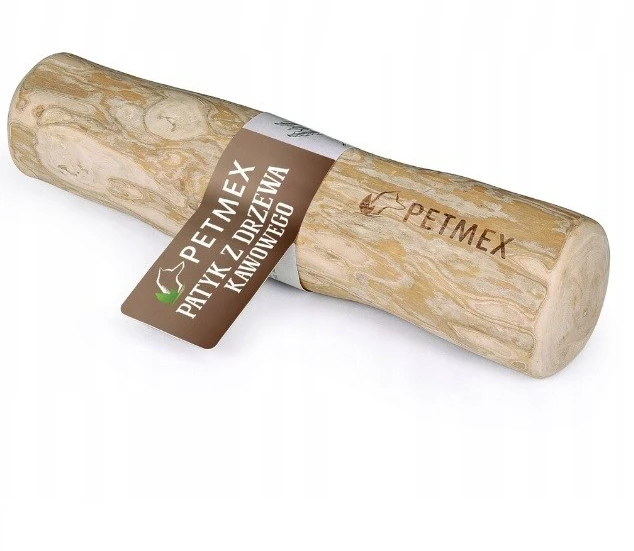Gyvūnų skanėstas - PETMEX Coffee Wood Stick M Dog Chew 190-200g