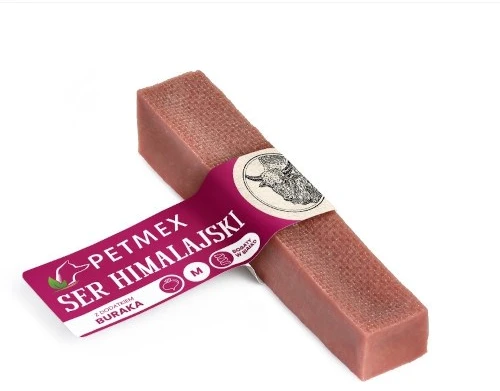 Gyvūnų maistas - PETMEX Himalajų sūris su burokėliais, 68% baltymų, 80g