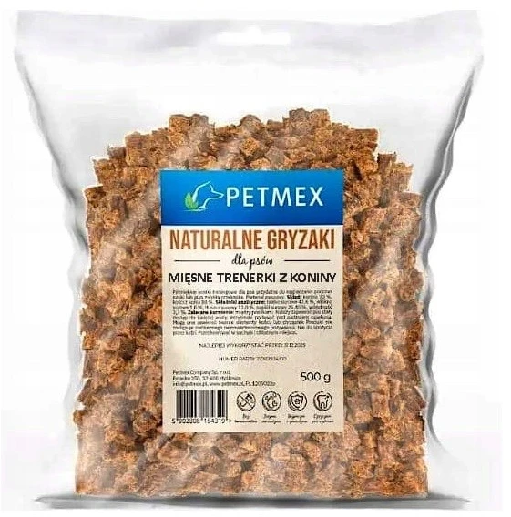 PETMEX Horse meat treats – skanėstas šuniui – 500g